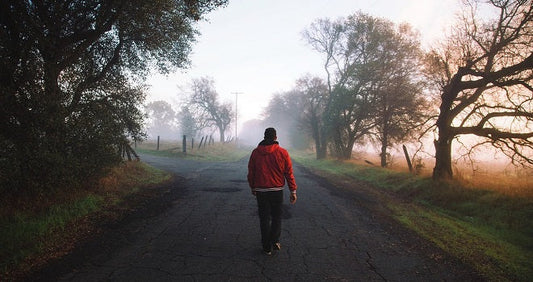 Wandering that road.