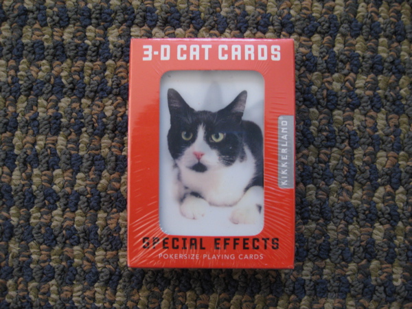 3-d cat cards