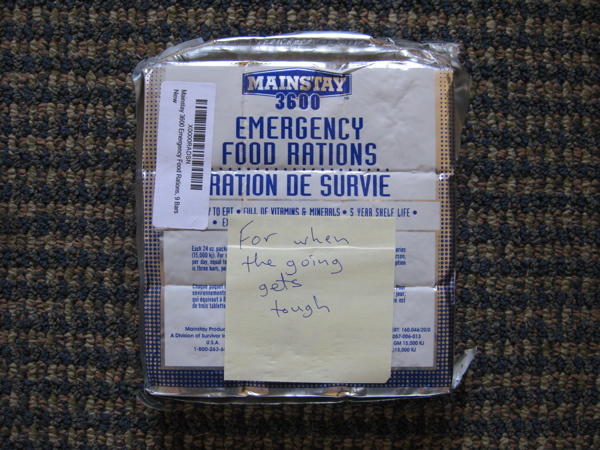 emergency food rations