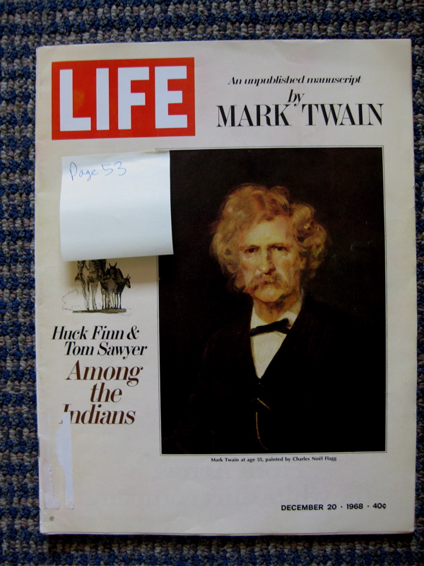 life magazine mark twain