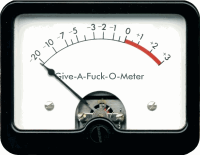 give a fuck meter