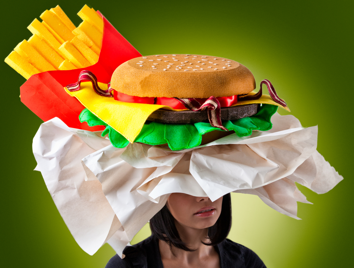 hamburger hat